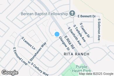 Map image of the property - 9585 E Ashford Dr