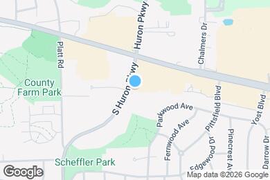 Map image of the property - 2205 S Huron Pky