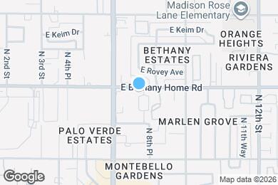 Map image of the property - 747 E Bethany Home Rd