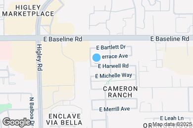 Map image of the property - 3436 E Harwell Rd