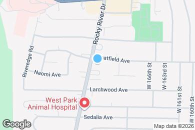 Map image of the property - Arlen Terrace