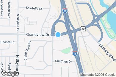 Map image of the property - 1460 Vega Cir