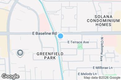 Map image of the property - 2730 E Terrace Ave