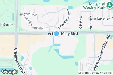 Map image of the property - 3575 W Lake Mary Blvd