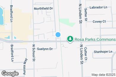 Map image of the property - 1700 Rockingham Dr