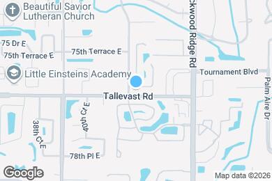 Map image of the property - 4208 76th Dr E