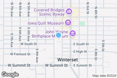 Map image of the property - Historic Winterset High School Apartments 55+