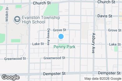 Map image of the property - 1521 Lake St