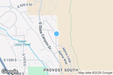Map image of the property - 1145 Canyon Meadow Dr