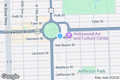 Map image of the property - 1720 Harrison St