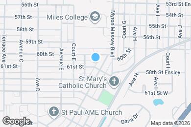 Map image of the property - 716 61st St