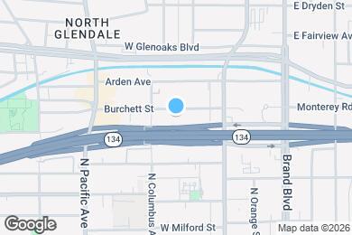 Map image of the property - 350 Burchett St