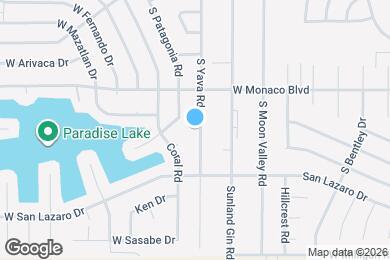 Map image of the property - 15588 S Yava Rd