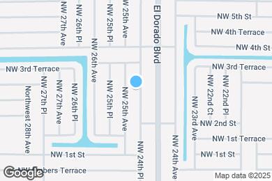 Map image of the property - 232 NW 24th Pl