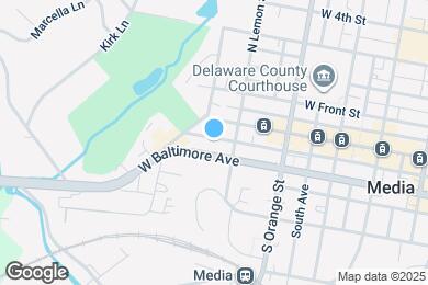 Map image of the property - 417 W Baltimore Ave