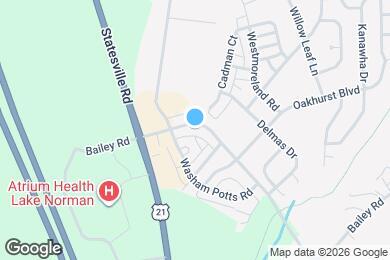 Map image of the property - 9712 Bailey Rd