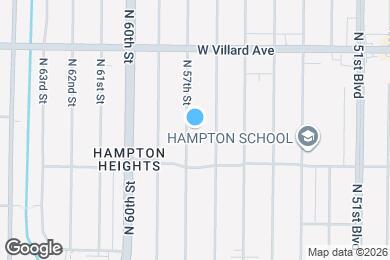 Map image of the property - 5050 N 57th St