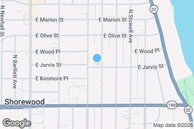 Map image of the property - 2220 E Jarvis St