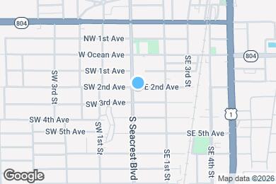 Map image of the property - 112 SE 2nd Ave