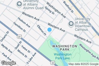 Map image of the property - 33 S Lake Ave