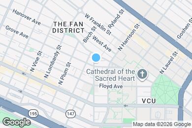 Map image of the property - 1118 Grove Ave
