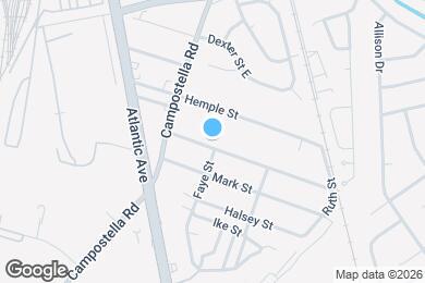 Map image of the property - 2611 Omar St