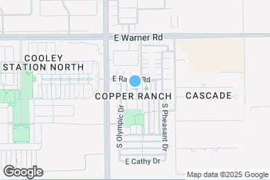 Map image of the property - 952 S Hawk Ln