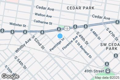 Map image of the property - 5019 Pentridge St