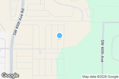 Map image of the property - 8677 SW 44th Ct