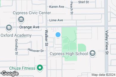 Map image of the property - Cypress Park Apartments