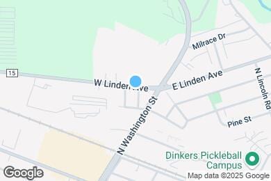 Map image of the property - 955 W Linden Ave