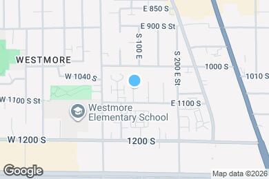 Map image of the property - 1069 S 80 E