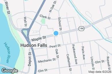 Map image of the property - 114 Oak St