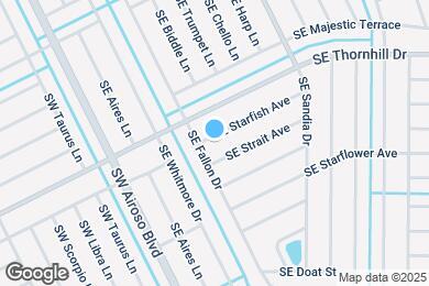 Map image of the property - 314 SE Starfish Ave