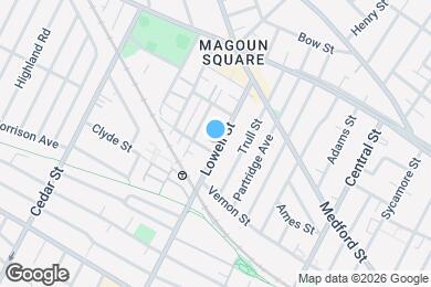 Map image of the property - 310 Lowell St