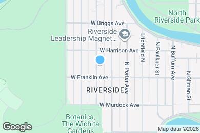 Map image of the property - 922 N Coolidge Ave