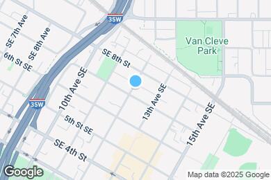 Map image of the property - 1201 7th St SE