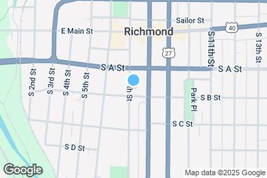 Map image of the property - 133 S 7th St