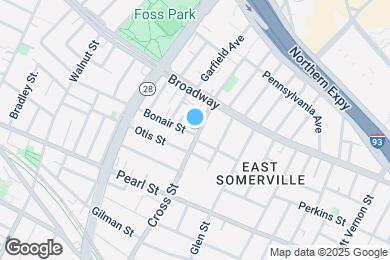 Map image of the property - 25 Cross St