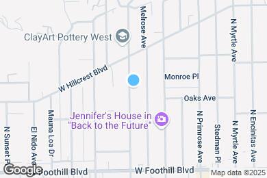 Map image of the property - 238 N Alta Vista Ave
