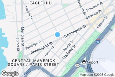 Map image of the property - 140 Bennington St