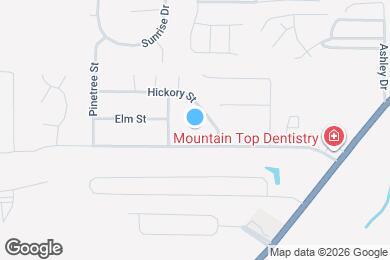 Map image of the property - 1011 Hickory Cir