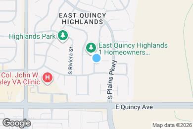 Map image of the property - 22226 E Oberlin Pl