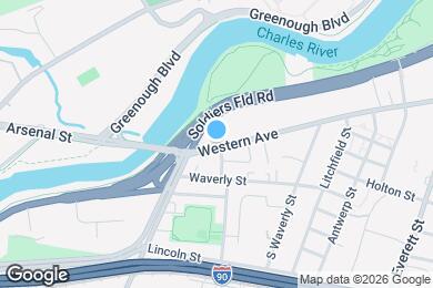 Map image of the property - 525 Western Ave