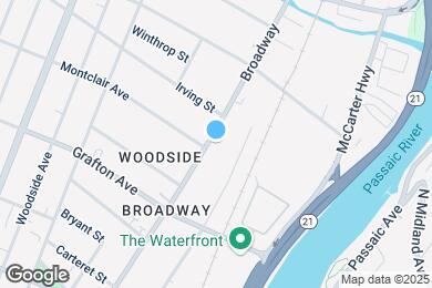 Map image of the property - 805 Broadway