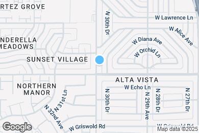 Map image of the property - 8511 N 31st Ave