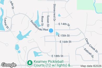 Map image of the property - 708 E 15th St