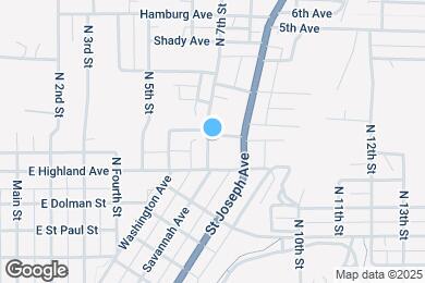 Map image of the property - 2229 N 7th St