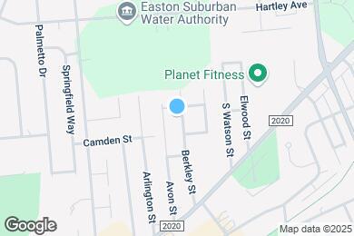 Map image of the property - 372 Berkley St