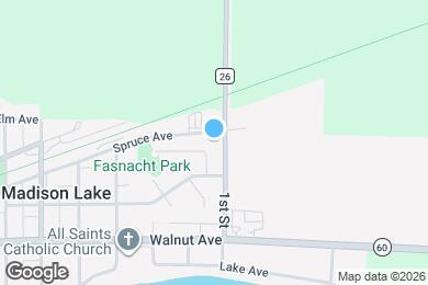 Map image of the property - 413 Lilac Ln